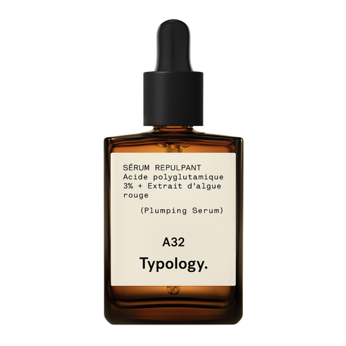 Sérum Repulpant A32
Acide polyglutamique 3% + Extrait d'algue rouge