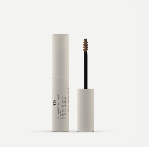 Gel Fortifiant Sourcils T51
Peptides de pois + Kératine végétale