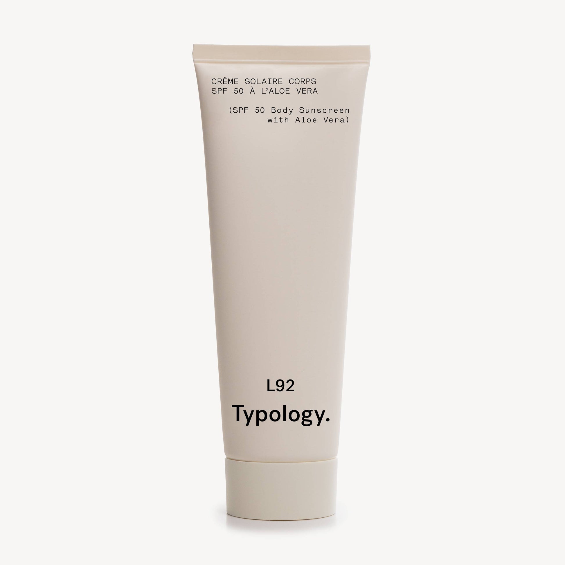 Crème solaire corps SPF 50 à l'aloe vera L92